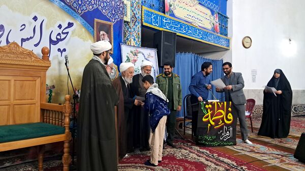 محفل انس با قرآن کریم در مسجد جامع قائمشهر