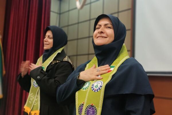  همایش یاوران انقلاب در اداره آموزش و پرورش رباط‌کریم