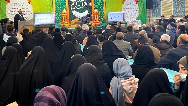 محفل قرآنی با تأکید بر نقش معنویت در امنیت اجتماعی