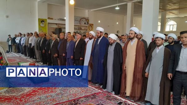 مراسم گرامیداشت شهدای بمباران هوایی شهرستان ایوانغرب