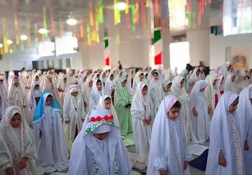 جشن تکلیف دانش‌آموزان دختر شهرستان باشت 