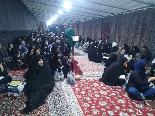 مراسم شب احیای بیست و سوم در امامزاده سیدمرتضی کاشمر