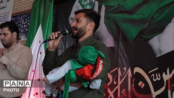  مراسم باشکوه شیرخوارگان حسینی در مسجد جامع درگزین