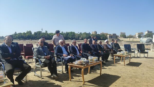 آیین کلنگ زنی آموزشگاه جعفر برزگر ناحیه یک مشهد
