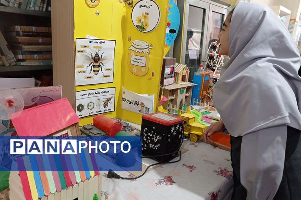 بازدید دانش‌آموزان سال اولی دبیرستان اندیشه‌نفیس شهرستان فیروزکوه از پژوهش‌سرا