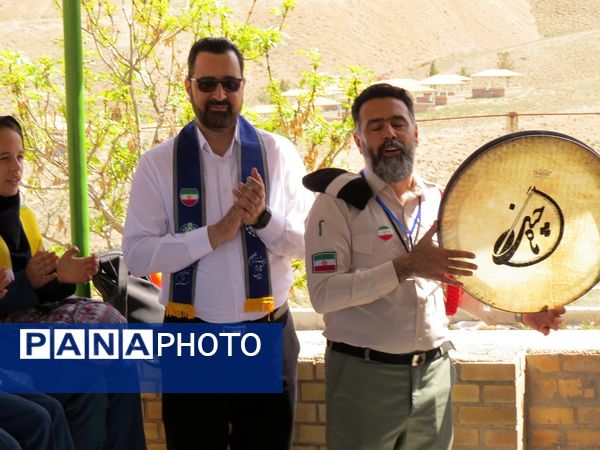 اردوی تمشک دختران بجنورد در اردوگاه شهید چمران 