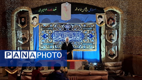 مراسم گرامیداشت نخستین سالگرد تدفین شهید گمنام در بوستان لاله قم