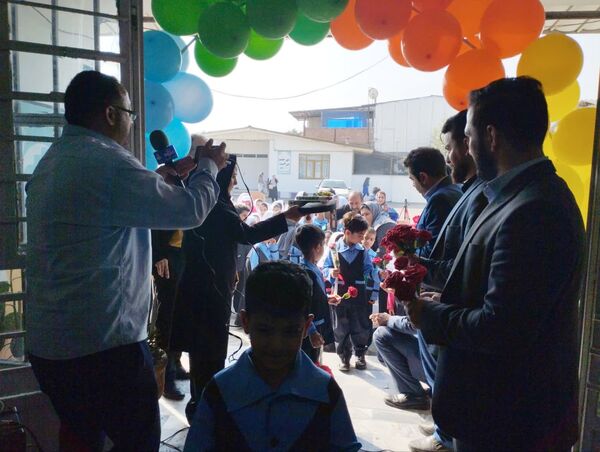 مانور بازگشایی مدارس در میاندورود