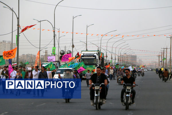 شادپیمایی مردم قم به مناسبت عید غدیر-1
