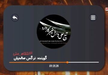 دکلمه‌خوانی دانش‌آموز خبرنگار پانا در وصف سردار شهید حسین سلامی و سردار شهید محمد باقری
