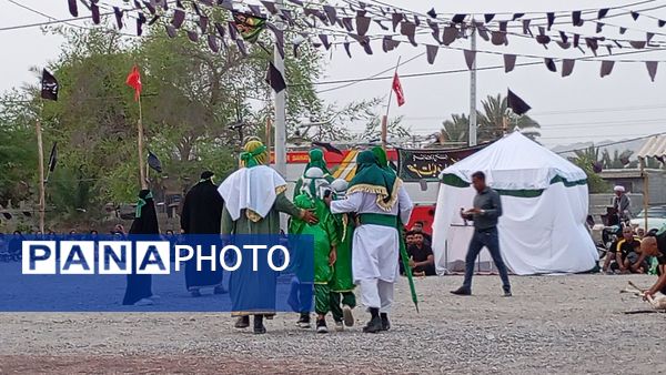 مراسم تعزیه‌‌‌خوانی دو طفلان زینب