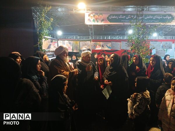 هفتمین شب از برپایی موکب اداره آموزش و پرورش کردکوی