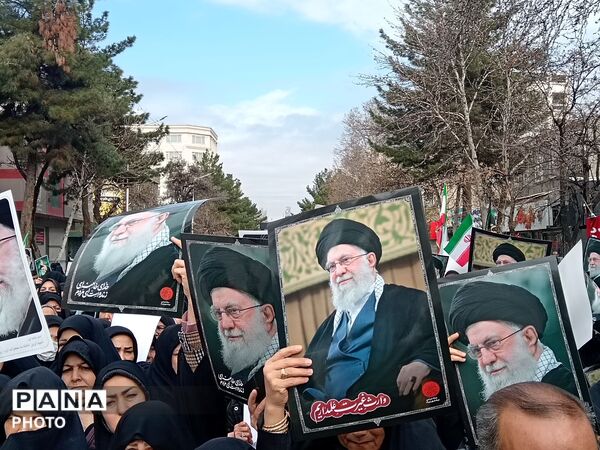 قاب پانا میزبان مراسم تشییع پیکر شهدا نیشابور 