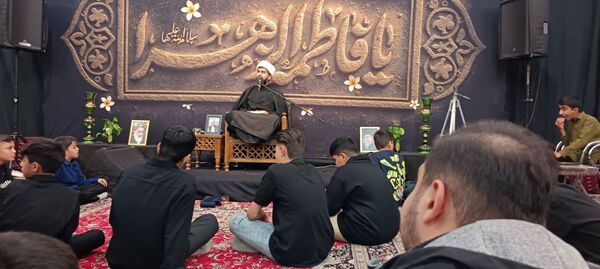مراسم سینه زنی و دهه دوم فاطمیه در حسینیه شیرزاد نیشابور 