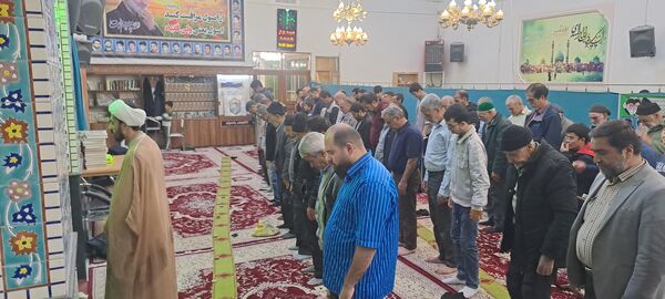 ضیافت افطاری و قرائت جزء هفتم قرآن کریم در مسجدالرضای نیشابور 