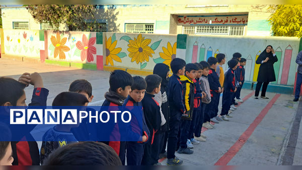 انتخابات شورای دانش‌آموزی دبستان معلم آشخانه 