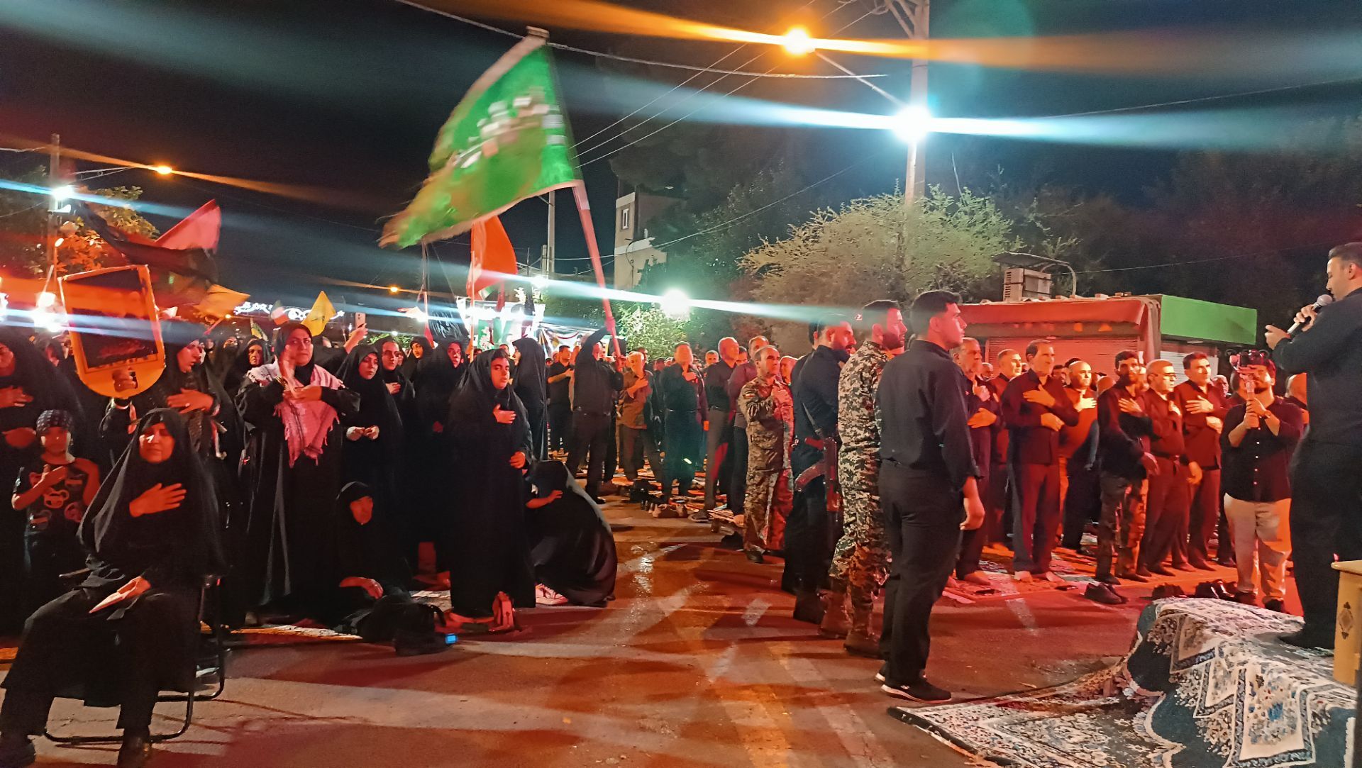 طنین «احلی من العسل» در شب‌های محرم لرستان