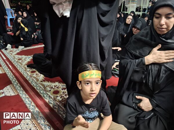 مراسم شیرخوارگان حسینی در مسجد موسی بن جعفر توس ۷۹ 