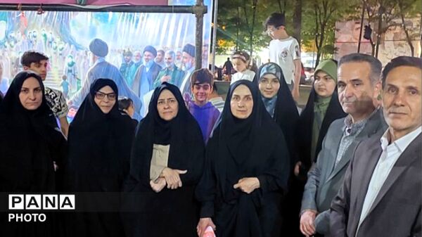خرم آباد در عید غدیر صحنه‌ای باشکوه از وحدت و ولایتمداری خلق کرد