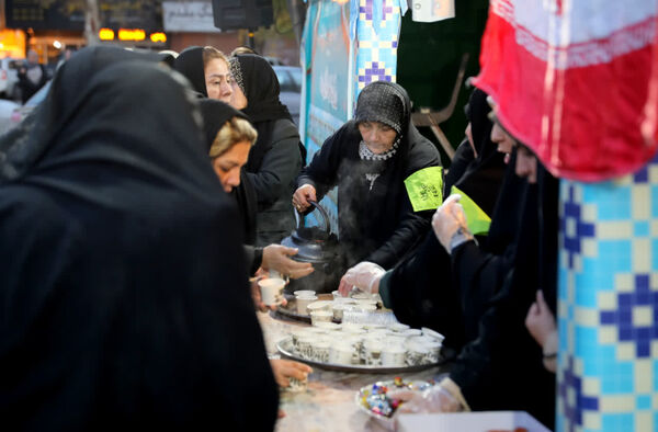 برپایی ایستگاه صلواتی موکب علی‌بن‌موسی‌الرضا(ع) استان گلستان