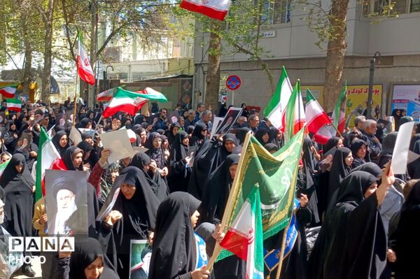 مراسم بزرگداشت چهلمین روز شهادت قائد امت در بجنورد