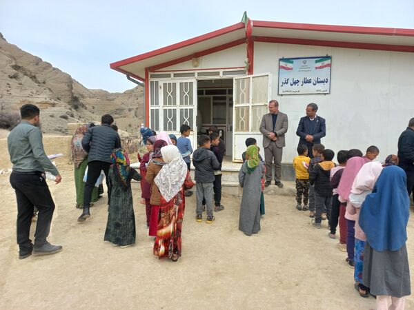 بازدید مدیر آموزش وپرورش مانه و سملقان از مدارس روستایی شهرستان مانه
