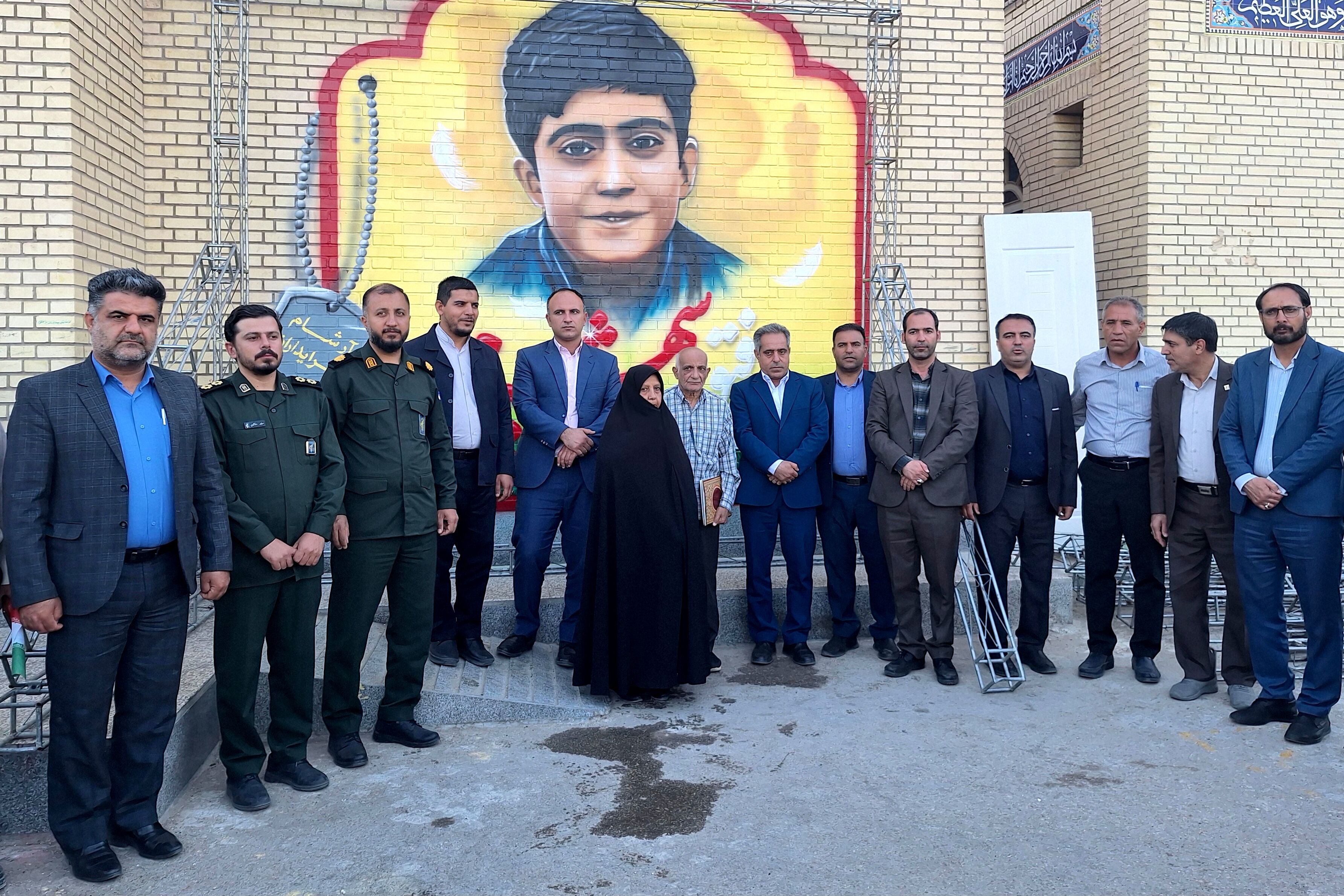 ایین بزرگداشت دانش‌آموز شهید حمله تروریستی شاهچراغ(ع)