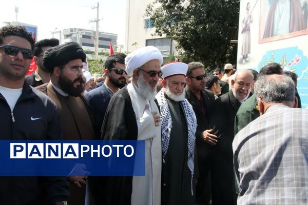 راهپیمایی روز قدس در بوشهر