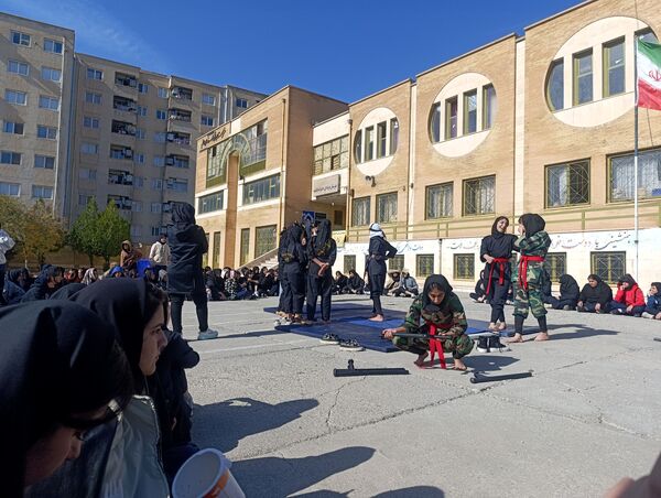 المپیاد ورزشی در هنرستان فاطمیه