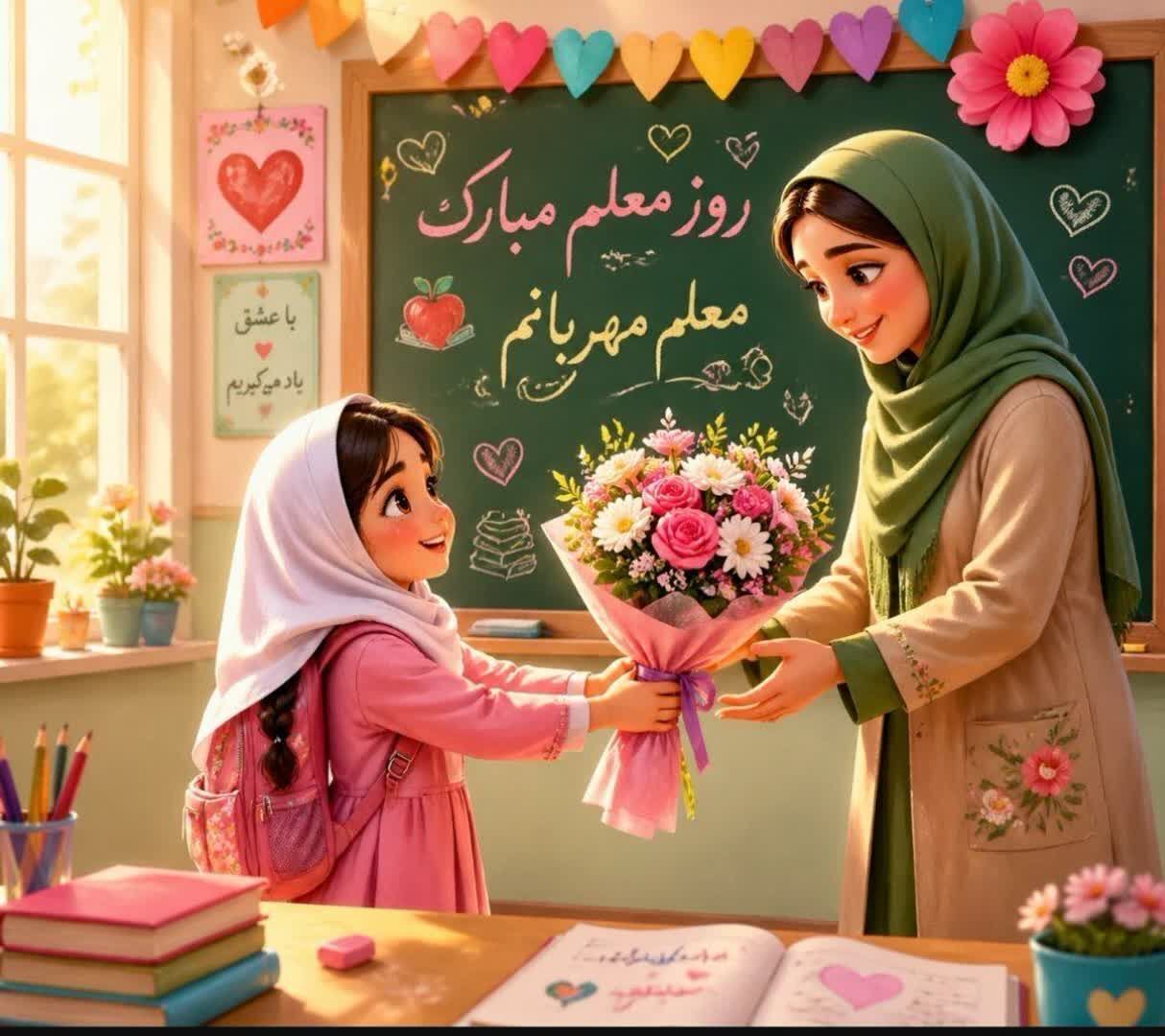 معلم؛ چراغ راه فردا