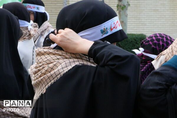 رزمایش اقتدار جان فدای دختران شهرستان ملارد