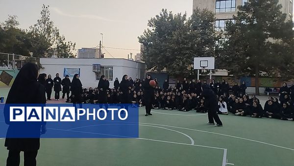 افتتاحیه المپیاد ورزشی در دبیرستان مستوفق