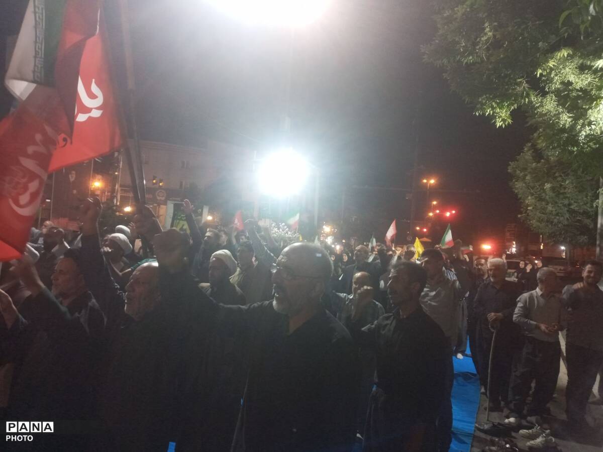 کامیاران در شب صد و سی و پنجم؛ طنین همدلی با نیروهای مسلح را سر داد