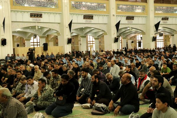 مراسم گرامیداشت چهلم شهدای خدمت در تبریز 