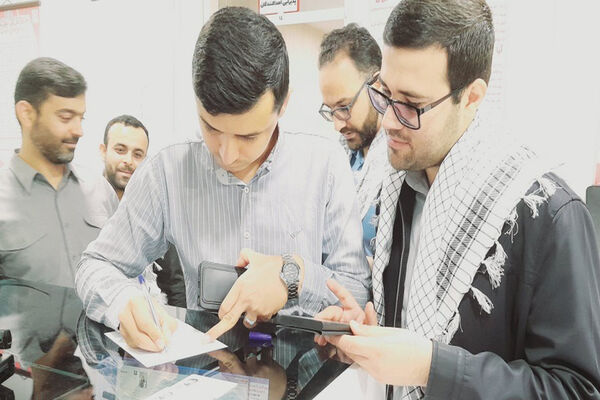 اهدای خون اصحاب رسانه بوشهر به‌مناسبت هفته بسیج