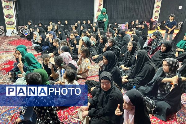 «نجما» در عزای امام حسن مجتبی (ع) به اشک نشست