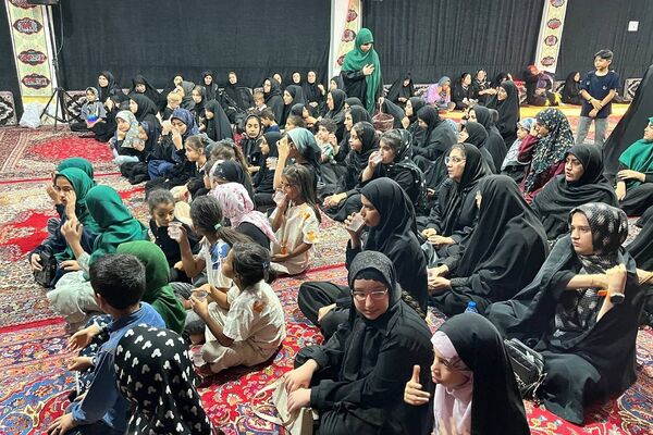 «نجما» در عزای امام حسن مجتبی (ع) به اشک نشست