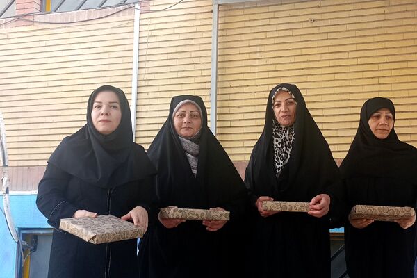 جشن ولادت حضرت عبدالعظیم حسنی (ع) در آموزشگاه شاهد ندای فاطمه (س)