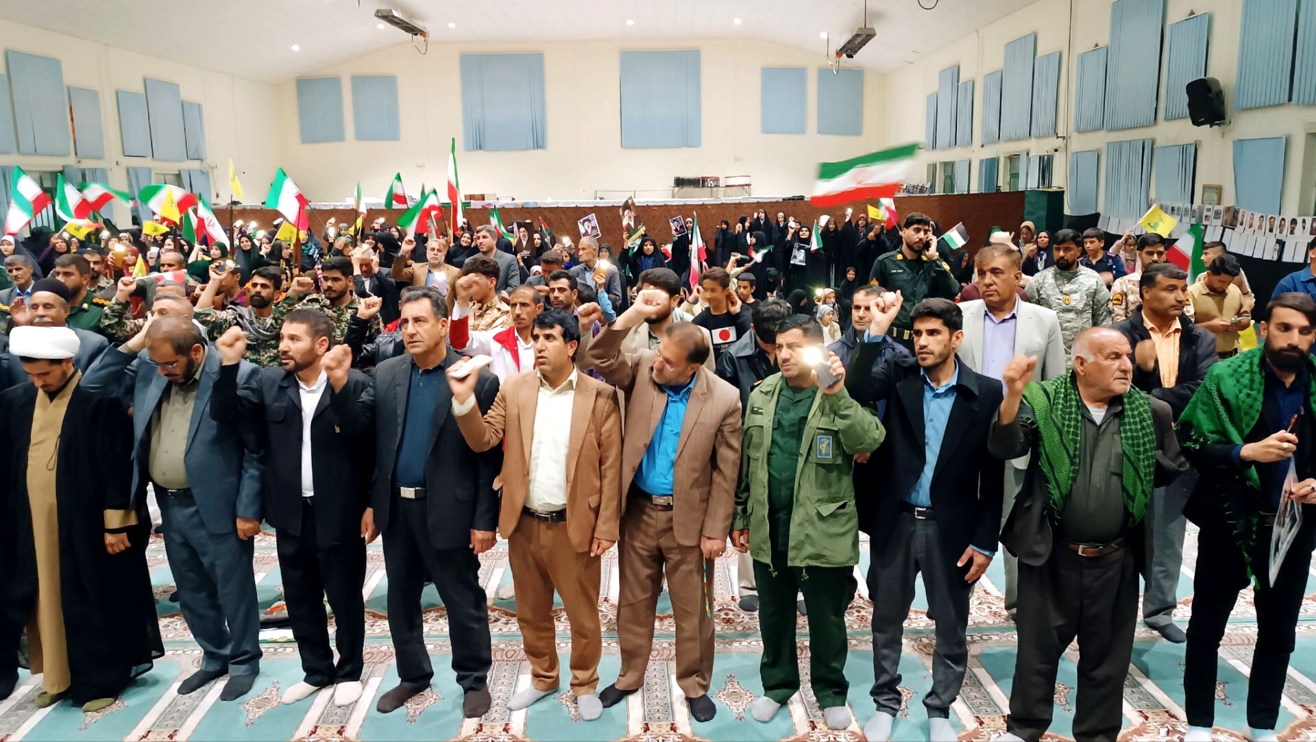 مارگونی‌ها امت عزادارِ  پر استقامتند