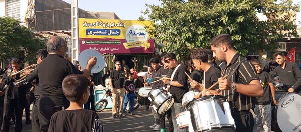 مراسم دسته بنی اسد در کاشمر