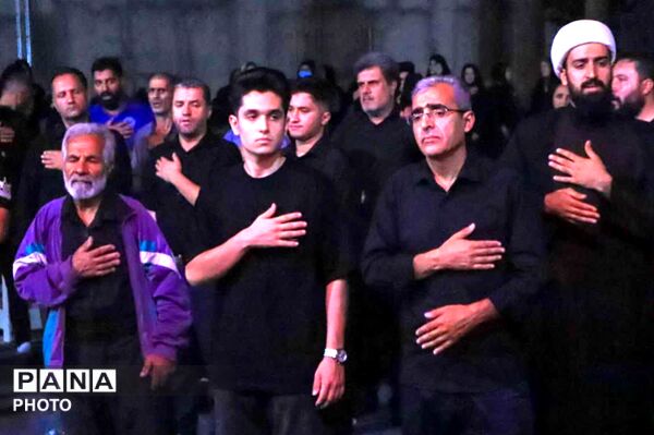 عزاداری در امام زاده عمادالدین 