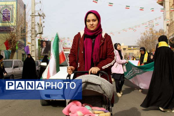 راهپیمایی ۲۲ بهمن ماه در جوادآباد 