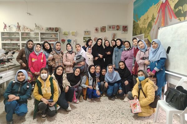 اردوی علمی آموزشی دانش‌آموزان شهر بار در پژوهش‌سرای مهندس زنده یاد مسیح آبادی 