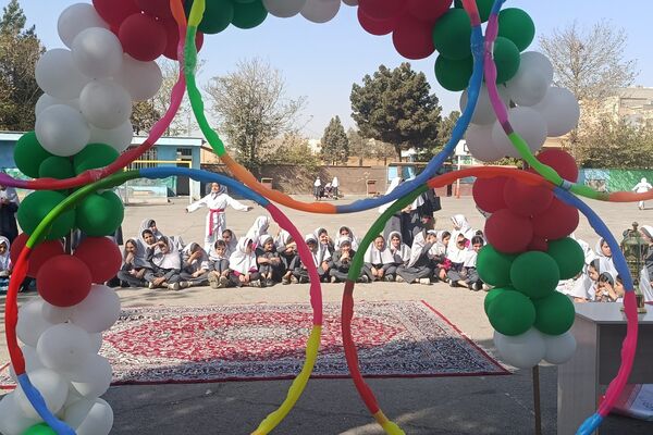 افتتاحیه المپیاد ورزشی درون مدرسه‌ای دبستان دخترانه بعثت۲