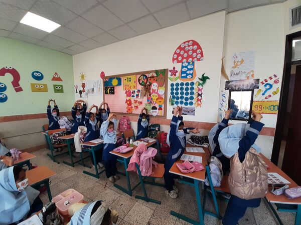 مراسم صبحگاه  دبستان زنده یاد امینی پور 