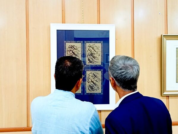 نمایشگاه خوشنویسی در کاشمر