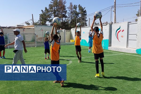 افتتاح زمین چمن مدرسه امام رضا(ع) پردیس