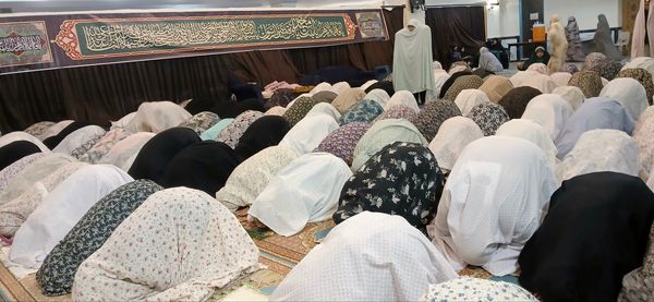 اعتکاف دانش‌آموزان در شهرستان ساوجبلاغ 