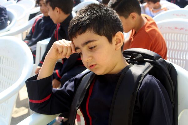 مانور بازگشایی مدارس در گلوگاه 