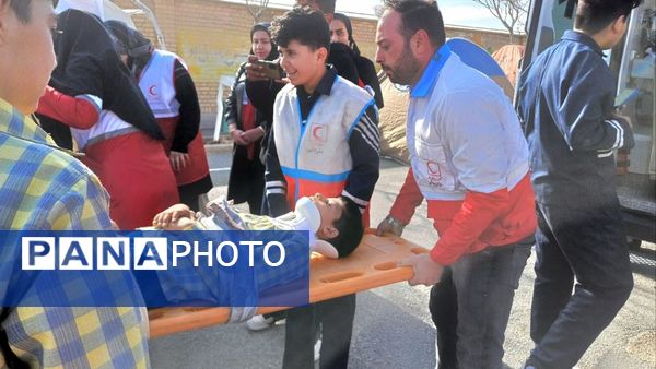 بیست و ششمین مانور زلزله در کمیجان